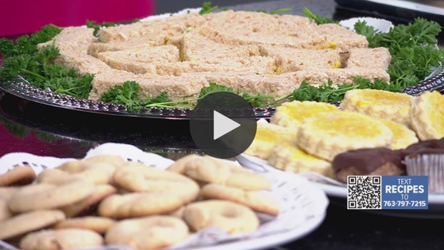 Becky Diamond - KARE 11 RECIPE: Dainty Tea Sandwiches